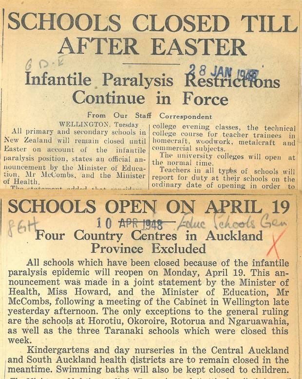 DocBastard's tweet photo. In case you think the current lockdown is unprecedented, no it isn’t. 

This was polio in 1948. Before the vaccine. https://t.co/IInhTKxcQV