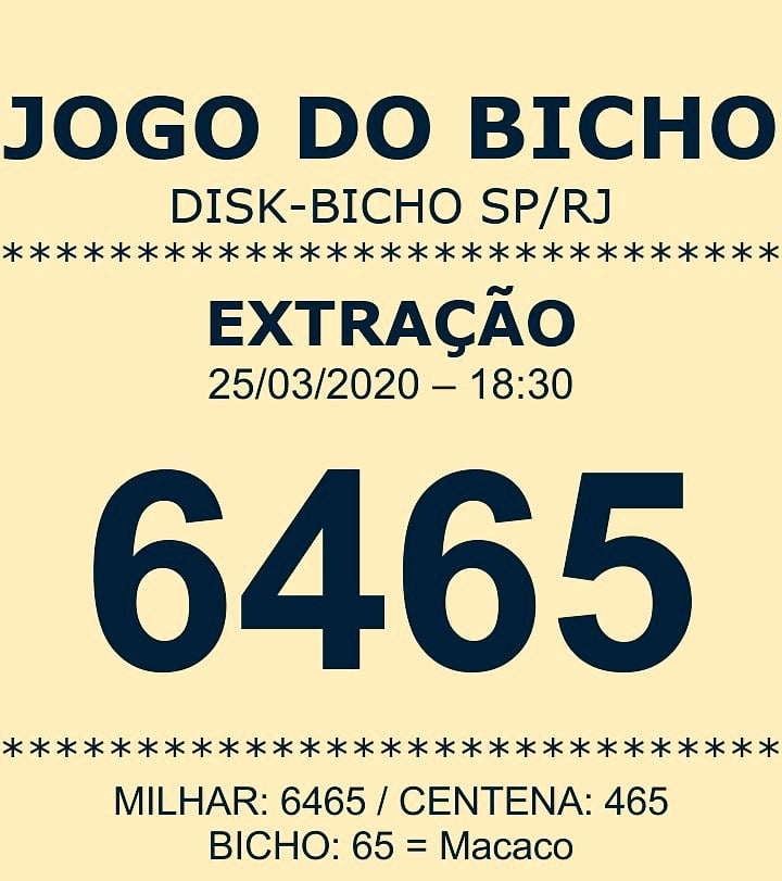 Jogo do Bicho - Jogo do Bicho - Medium