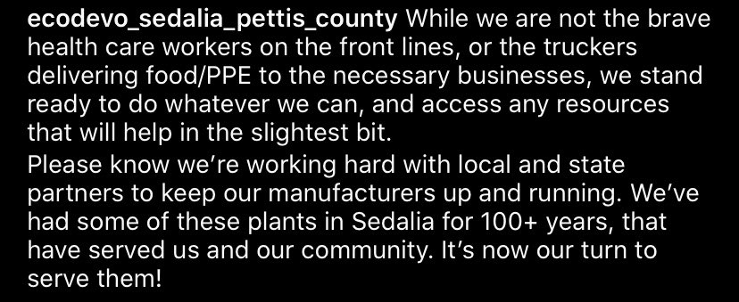 Economic Development Sedalia-Pettis County tweet media