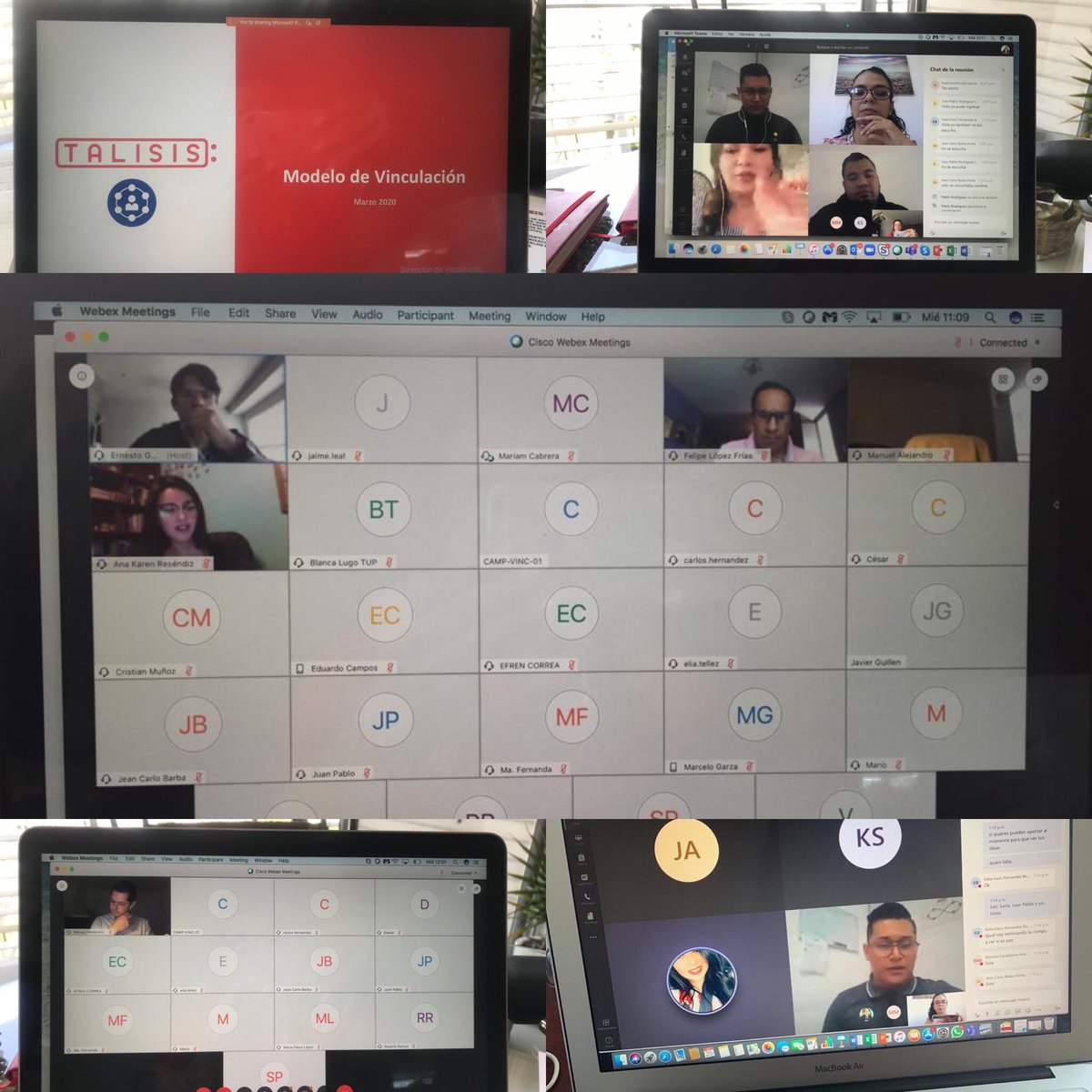 La competencia que se decía del futuro ahora  es del presente #trabajo en equipo en línea #reto #compromiso