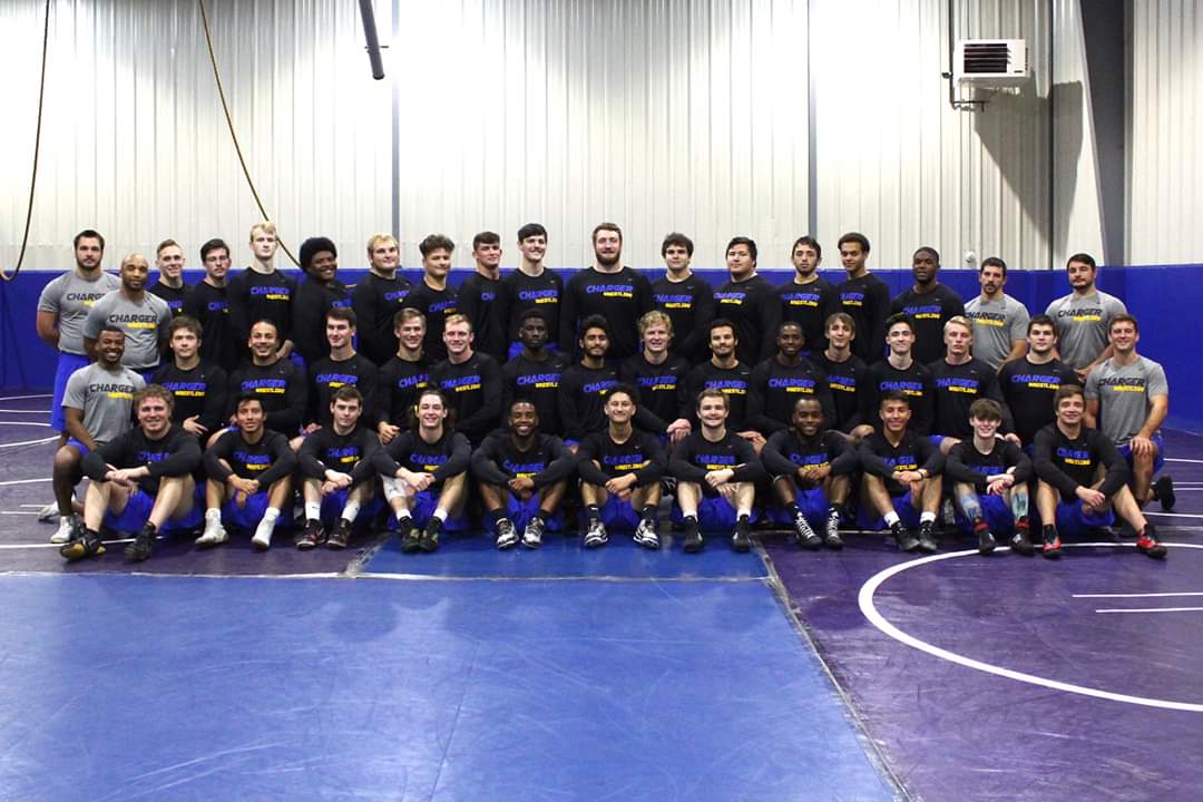 Look at all these smiling faces! If you're a senior looking to join a gritty, hard working, fun loving team with a great culture, hop on bcuchargers.com and fill out our recruiting questionnaire!