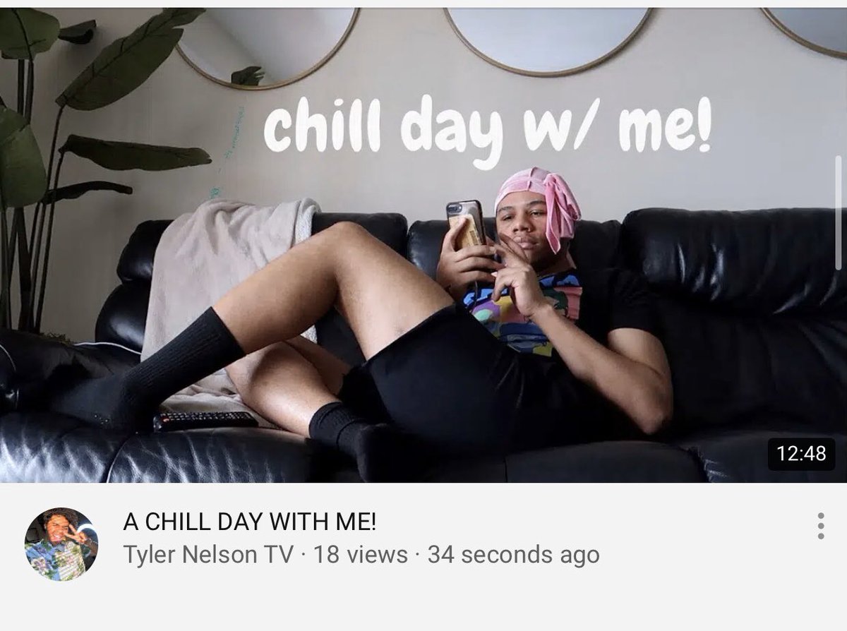 itstylernelson's tweet photo. Quarantine and Chill, Go Subscribe to my channel and Like & Comment #QuarantineLife #COVID2019 #21daylockdown #WednesdayMotivation #CoronavirusLockdown #tylernelsontv #lifewithtyler https://t.co/mKXYfhG3XK
