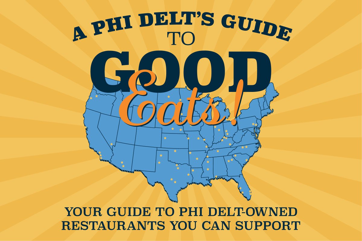 Thanks to your help, we've more than doubled the number of Phi Delt-owned restaurants on our list in 24 hours. We plan to continuously update it as information comes in.

Let's support our Phi Delt brothers during this challenging time!

See the list - phide.lt/restaurants