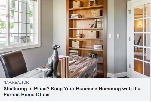 Interesting article from NAR when working from home ... tiny.cc/vdlwlz