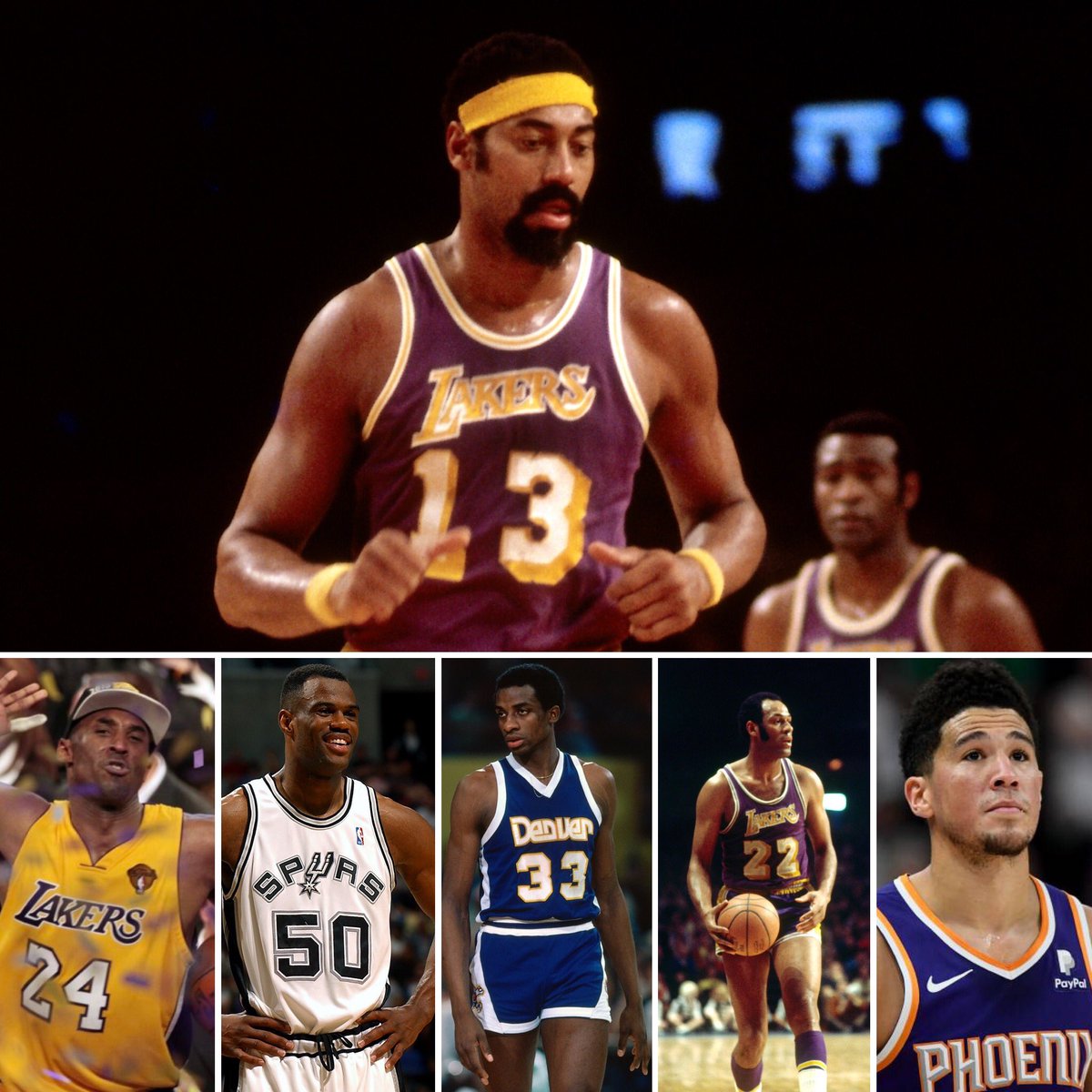 throwbacksport3's tweet image. Wilt has more 70 Point games than everybody else to score 70 combined