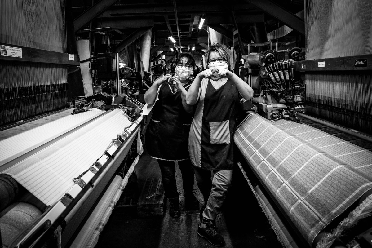 [1/2] Nous avons commencé depuis la semaine dernière à communiquer les éléments techniques concernant la fabrication des masques à des confrères tisseurs : Deveaux SAS, Dutel SAS, Sfate &amp; Combier, MG2 Création, Denis et fils.