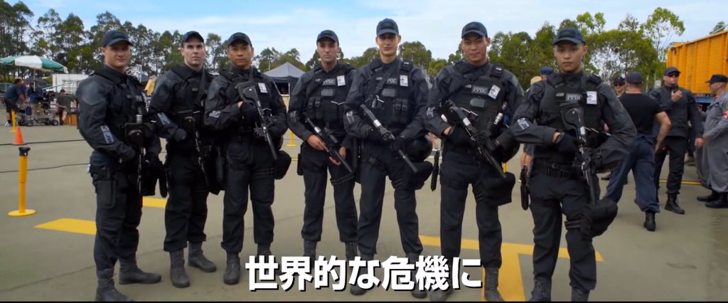 Yoshiyuki ゴジラvsコングに出てくるモナークの武装警備員とかppdcの警備員が財団味ありますね あとはアベンジャーズのシールドとか Yoshiyuki ゴジラvsコングに出てくるモナークの武装警備員とかppdcの警備員が財団味ありますね あとはアベンジャーズのシールドとか