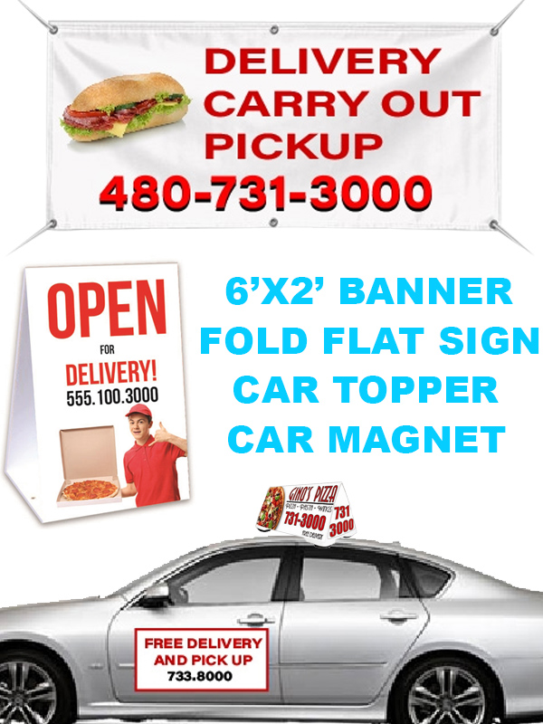 windigosigns's tweet photo. Here are some simple and inexpensive signage solutions.
-Fold flat A-frame sign (no hardware needed) 24" x 36".
-6' x 2' Banner.
-Car Magnets 18" x 12"
-Car Toppers
CALL (844) 946-3446 https://t.co/tvL5qETR24
