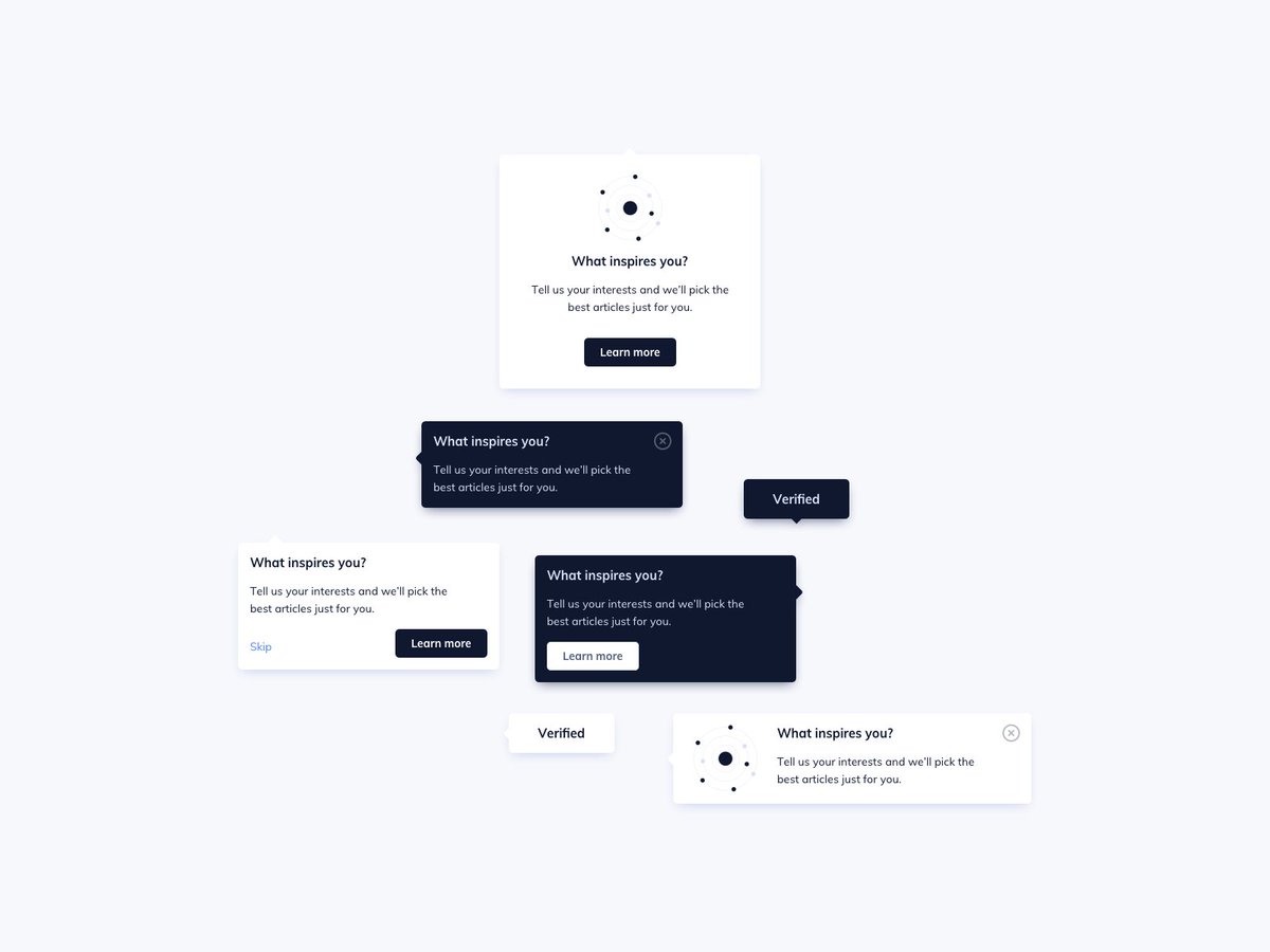 Ildiesign's tweet photo. Day 1058 β’ Tooltips UI Design
#ui #ux #uidesign #uxdesign #flowui #uikit #designsystem #ildiesign #uidesigndaily #tooltips #tooltipsui #tailwindcss #development #darkui #darktheme #frontend #themesberg https://t.co/mU8koJvIFz
https://t.co/sm0v4dZSxi https://t.co/fUsIhUjKpS