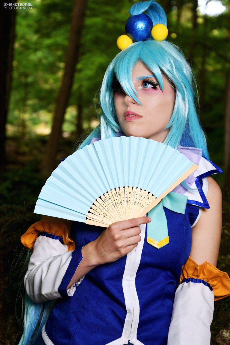 ZisEternal's tweet photo. Photobook for a Useless Goddess 1. Come join the Axis Order to learn more about the ultimate Goddess, Aqua!!
@yourendlessentropy(IG) as Aqua
#cosplay #Konosuba #aqua #aquacosplay #konosubacosplay #goddess #religiousorder #cosplayer #femalecosplayer #nature https://t.co/PTFdGNe6lE