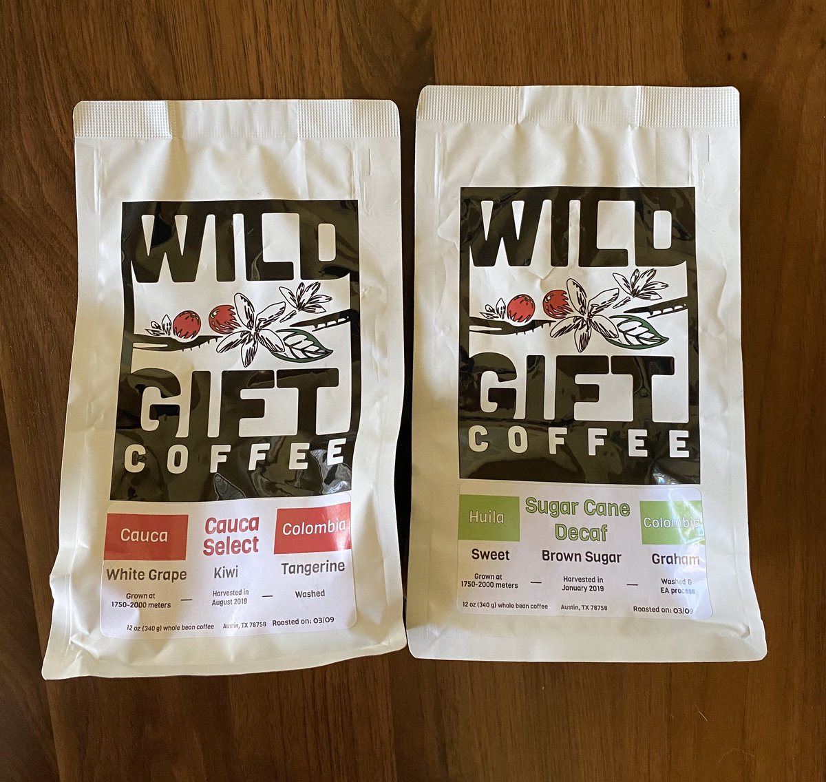 My favorite Austin coffee roaster, <a href="/WildGiftCoffee/">Wild Gift Coffee</a>, ships fast and free. They even have quality decaf! wildgiftcoffee.com