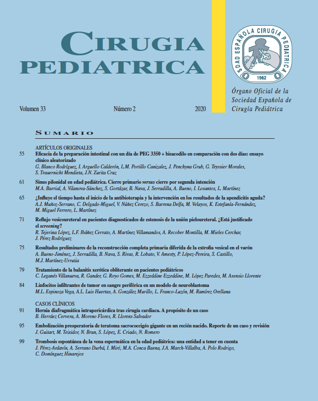 Ya esta disponible el nuevo número de la revista de Cirugía Pediátrica. A pesar del difícil momento que estamos atravesando, desde la SECP estamos trabajando para intentar continuar con nuestra actividad científica dentro de lo que sea posible. Ánimo a todos 💪