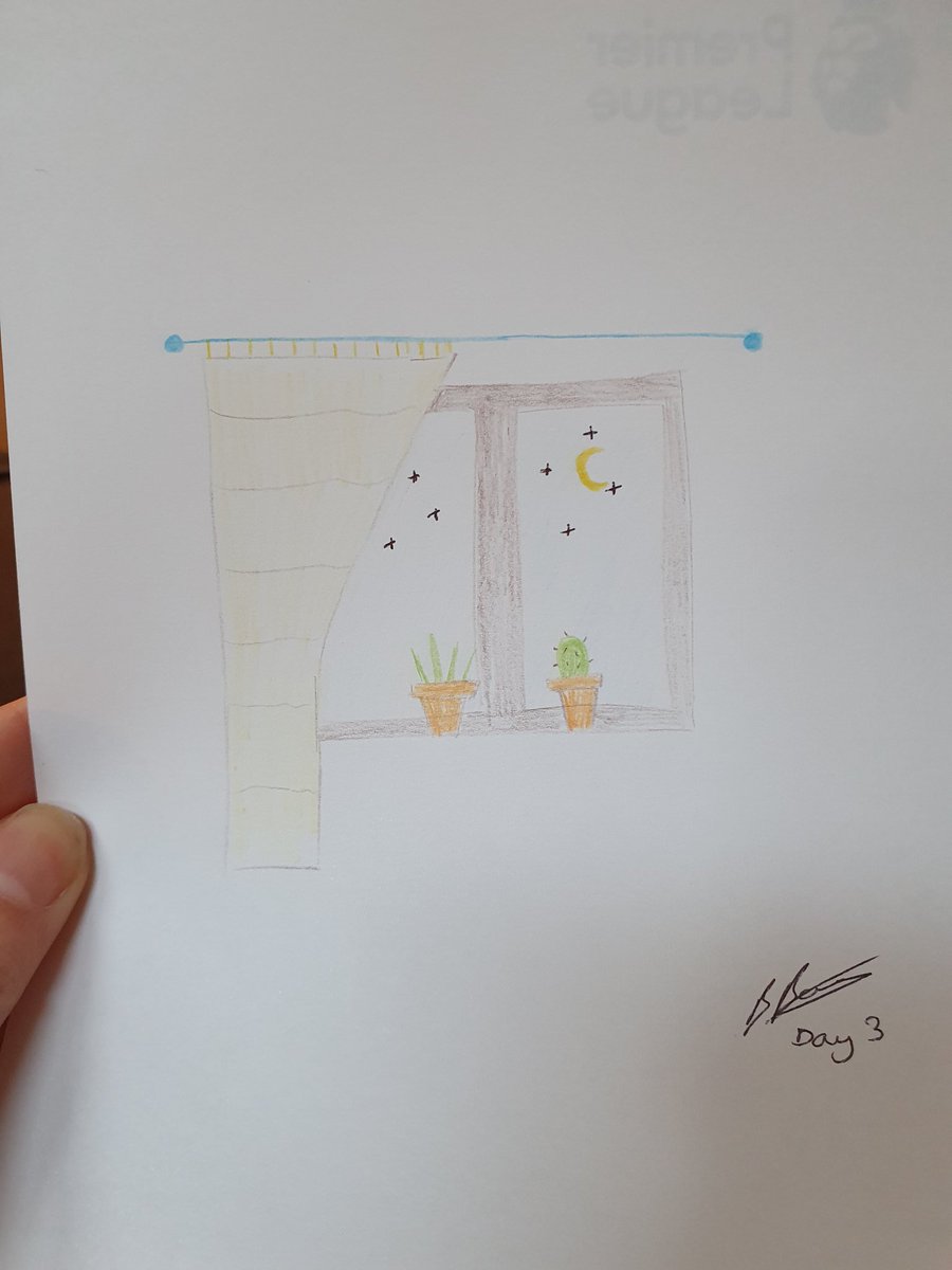 MissBailey7's tweet photo. Day 3 of Sketch challenge, view from a window sill! https://t.co/zZIHa8VhHJ