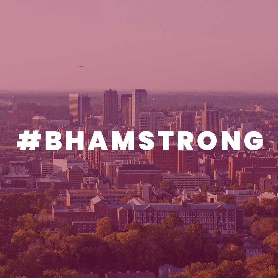 .@bham_strong  is fueled by private, public, and civic leadership to ensure the Birmingham community is able to receive information about available resources related to the COVID-19 pandemic. For more information, visit their site bhamstrong.com #powerofgood