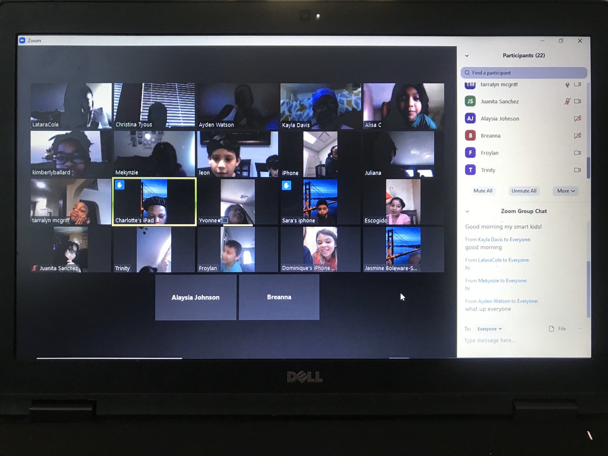West Main Elementary (@wme_lisd) on Twitter photo WME’s 3rd grade teacher Mrs. Tyous had class today via Zoom. Twenty-two students attended. WEBOlearning in full effect at WME!
#NextLevel #LancasterLove #WEBOLearning <a href="/WME_LISD/">West Main Elementary</a> <a href="/LancasterISD/">Lancaster ISD</a> <a href="/sherese_nix/">Sherese Nix</a> <a href="/ElijahGranger/">Elijah Granger</a> WME’s 3rd grade teacher Mrs. Tyous had class today via Zoom. Twenty-two students attended. WEBOlearning in full effect at WME!
#NextLevel #LancasterLove #WEBOLearning <a href="/WME_LISD/">West Main Elementary</a> <a href="/LancasterISD/">Lancaster ISD</a> <a href="/sherese_nix/">Sherese Nix</a> <a href="/ElijahGranger/">Elijah Granger</a>