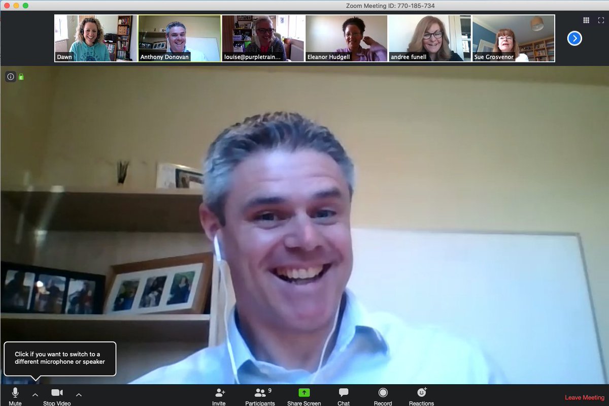 I had the pleasure of hosting a meeting yesterday with some of the best learning and development professionals in the business.  We discussed all things remote learning and had some fun along the way #remotelearning #teamwork