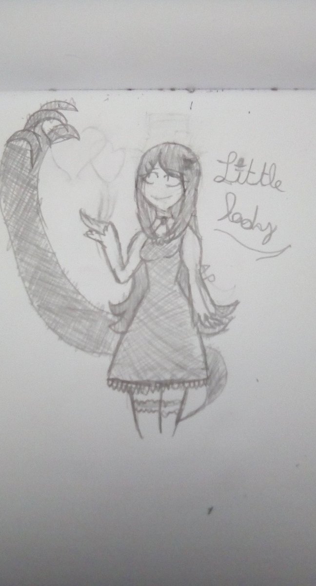 APentious's tweet photo. @CkotnhaE here is little Lady more older I did that because I love little Lady she is so cute and so innocent if I put a barrette in her hair because I didn't know how to make her hat Ó╭╮Ò i try my best #Villainous #LadyBH #LadyBlackHat https://t.co/CxB3YpngmG