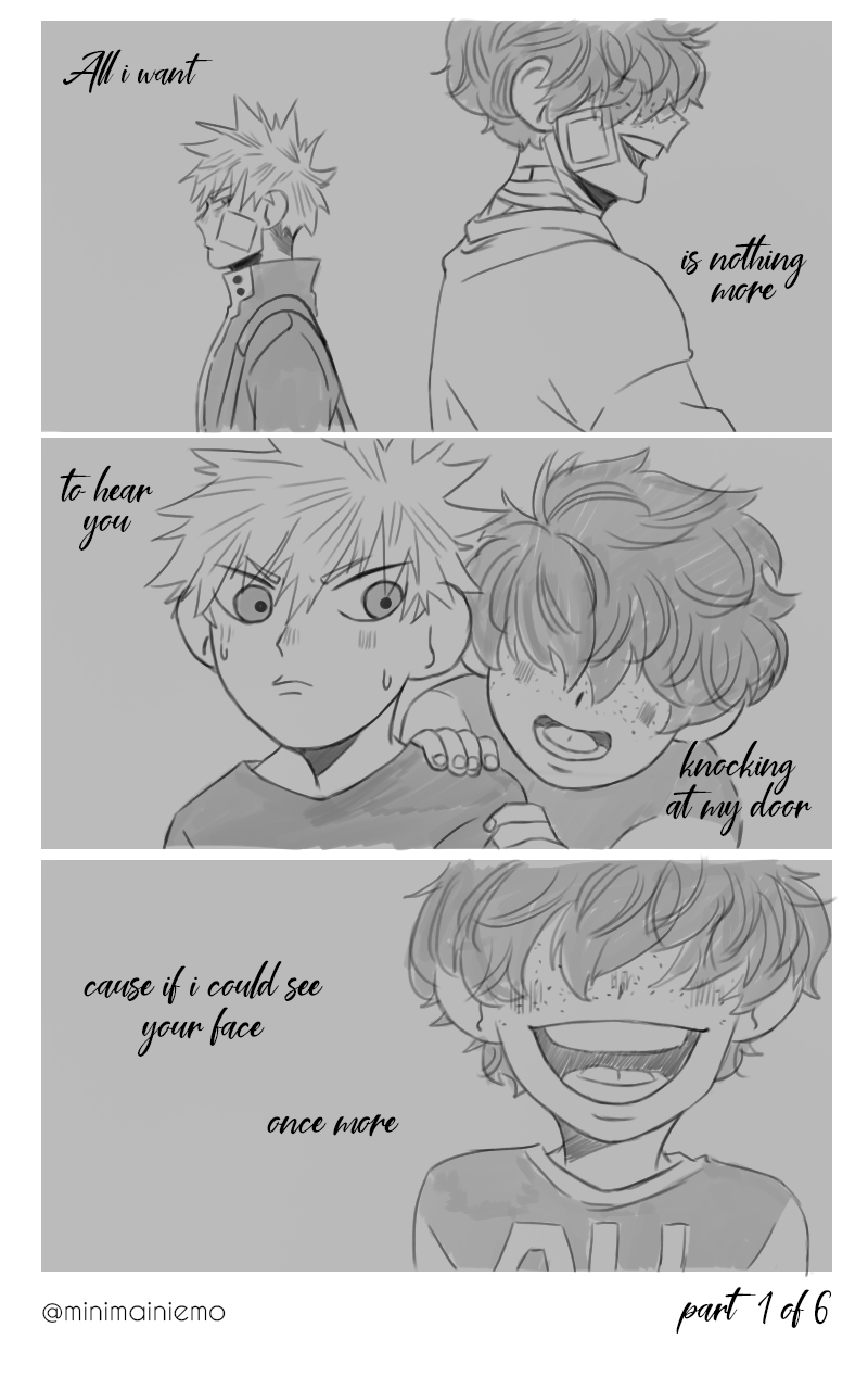 minimainemo ☻ on X: All i want - Kodaline Angst #bkdk Part 12 #katsudeku  #bakudeku #mha #bnha #fanart t.cobDixwSRRWw  X