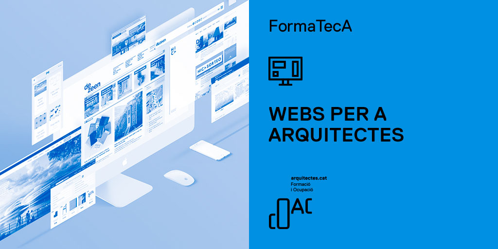 COACatalunya's tweet photo. #FormaTecA

5⃣ Webs per a #arquitectes > La xarxa ofereix infinitat d’eines gratuïtes que faciliten la feina dels arquitectes. Endinsa-t’hi i descobreix des de buscadors de licitacions d’administracions fins a bancs d’informació arquitectònica

🔗 https://t.co/aHrPiNETRd https://t.co/5Y2KQ9yo3v