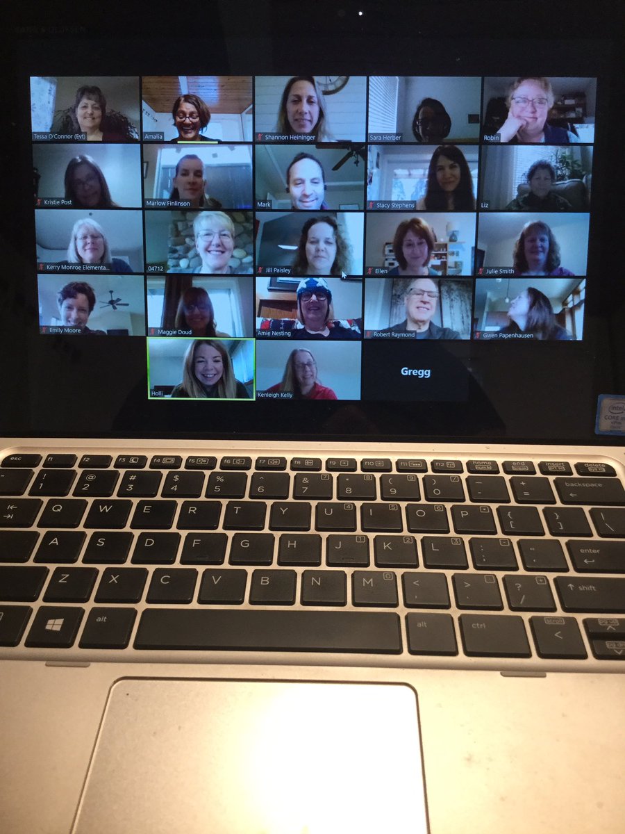 EPS Librarians collaborate via Zoom!