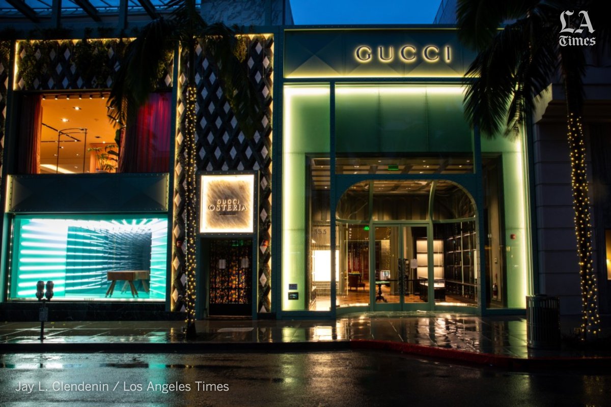 Los Angeles Times on X: Gucci has also cleared out its store on Rodeo Drive.  More from the empty Beverly Hills scene by @jaylclendenin and @mrmarkpotts:    / X