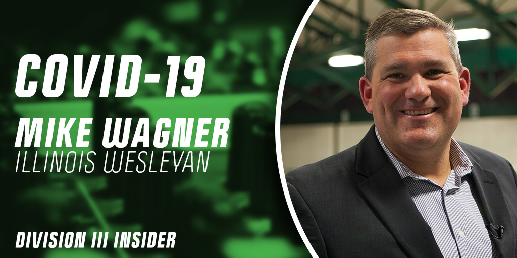 d3_insider's tweet photo. Fantastic insight on #COVIDー19 and Collegiate Athletics from today’s interview with Mike Wagner (@IWUTitanAD). Episode 3 of the Division III Insider will drop at 3pm today!

#NCAAD3
@iwusports @CCIW_Athletics https://t.co/nHIXLH8vpM