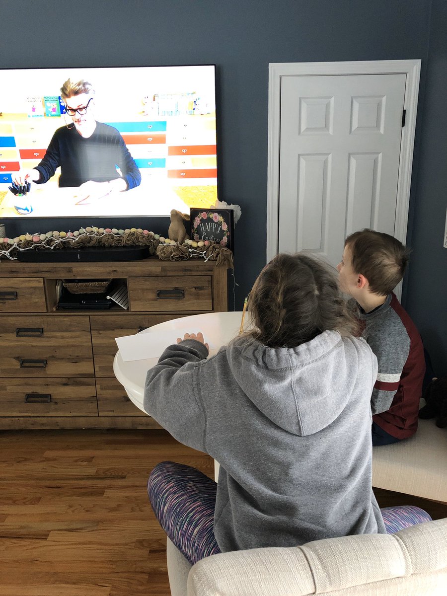 Very very thankful for <a href="/The_Pigeon/">The Pigeon</a> and <a href="/kencen/">The Trump Kennedy Center</a> for providing these Art opportunities for my kids.  We have always enjoyed Mo Willems’ characters and the adventures they have!