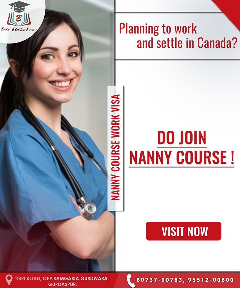 Britisheducati4's tweet photo. Do You Want to Settle In 🇨🇦CANADA?
Then Study "NANNY COURSE".
We are teaching updated curriculum as per the guidelines of International Nanny Association.

Reach 🇨🇦Canada and get PR with just 5 bands.

✔ Call :- 📱 +91 80737-90783 , 95512-00600
✔ Address :- Tibri Road,Gurdaspur https://t.co/yLLVwcfwjC
