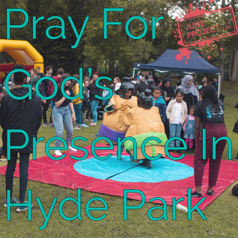 juneprojectLS6's tweet image. With all that is going on please pray that God will comfort those who are in Isolation and may be feeling lonely, that he will look after those that are sick, and that he will bring peace to Hyde Park in this challenging situation. 
#LS6 #JP2020 #Prayer
