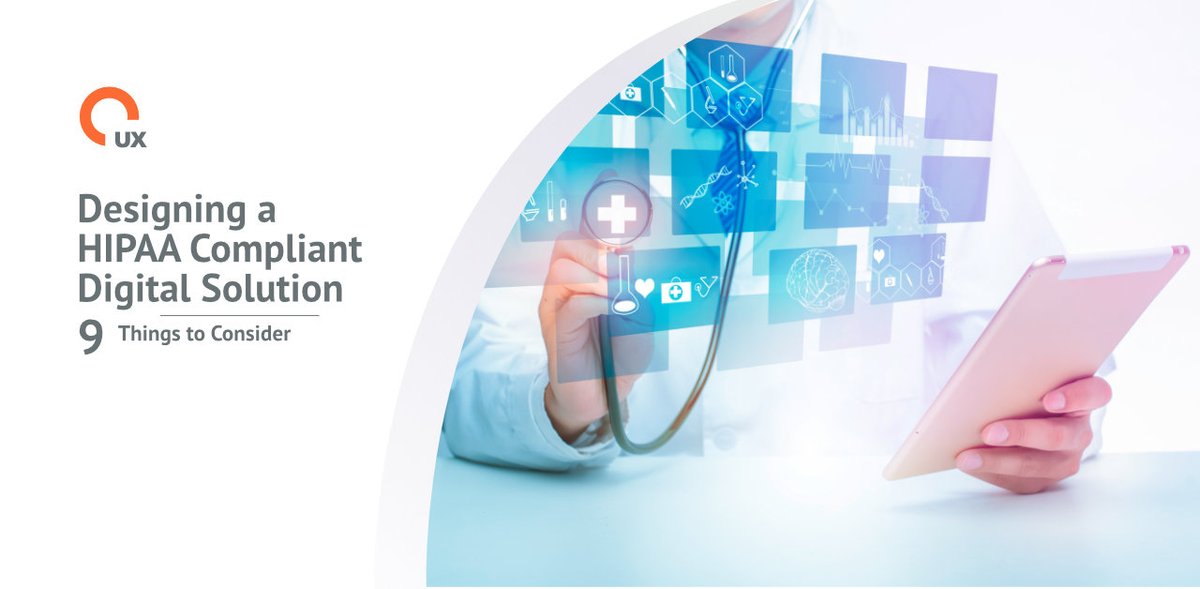 CatalystUX's tweet photo. Is Your Digital Solution HIPAA-Compliant? Find out now with our free guide.  #hipaa #hipaasoftware #uxdesign https://t.co/BYGw5NVEoq https://t.co/UqCllVojcn