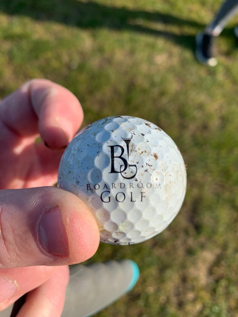 So look what someone found today when walking their dog in #penarth According to <a href="/dease21/">Dease</a> who found it ‘it must have been a shocker of a shank to end up where my dog found it!’ So who <a href="/glamgolf/">Glamorganshire Golf Club</a> wants to own up to this one! #foreright #golf ⛳️