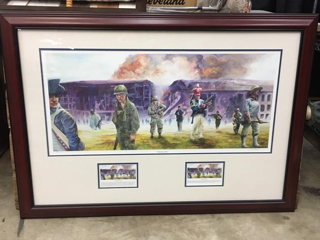 atc_auction's tweet photo. ⭐️ Colossus Stirs Artwork Limited Edition ⭐️ 
Signed and number “Colossus Stirs” artwork based off the events of September 11, 2001. #319 of 1000.
44” x 31”
Bid NOW at https://t.co/Qy3ddfEMvV

#art #limitededition #artprint #artprintsforsale https://t.co/ZX5XkUCwlG