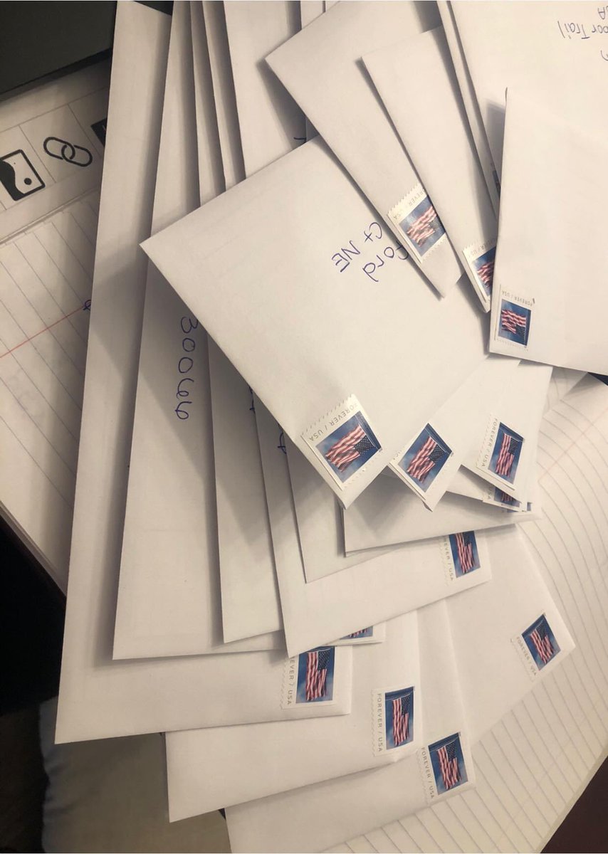 Levin_kteach's tweet photo. What do you do when your kinders are learning their address via Seesaw? Send them each a letter thanking them for teaching YOU their address. After all, I’ve heard each address 3 times during 4 activities! That’s 21 letters sent yesterday! So excited! @RockyMountElem https://t.co/jV3ebCbxMo