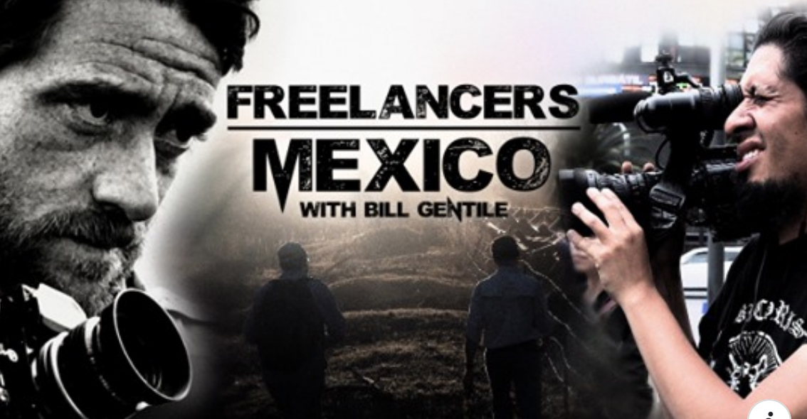 FREELANCERSDoc's tweet photo. Follow independent journalist @BillGentile through Mexico, as he engages with fellow freelancers and explores the impact of the War on Drugs. See the full FREELANCERS film here: https://t.co/VmjloXb5xz https://t.co/znk4jSkDjA
