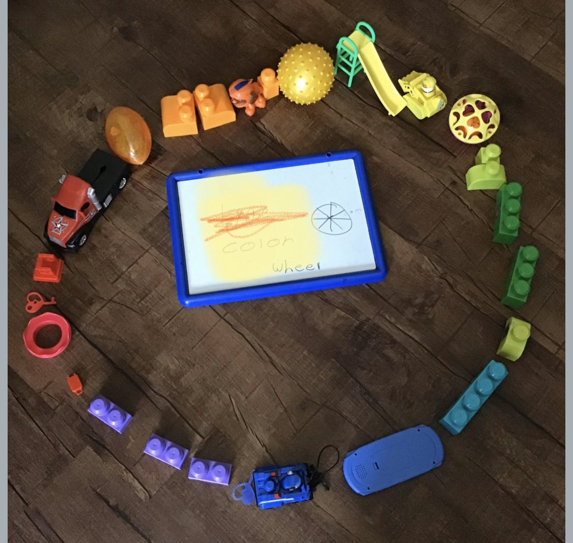 Color wheels with found items are brightening up my day!  Such great work!  <a href="/katiepcsd/">Katie Anderson</a> <a href="/school_dallas/">Dallas Elementary School Dallas, Georgia</a>