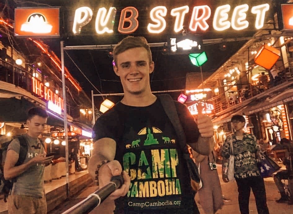 I think we all need to take a trip to this street in Cambodia once quarantine is done😜