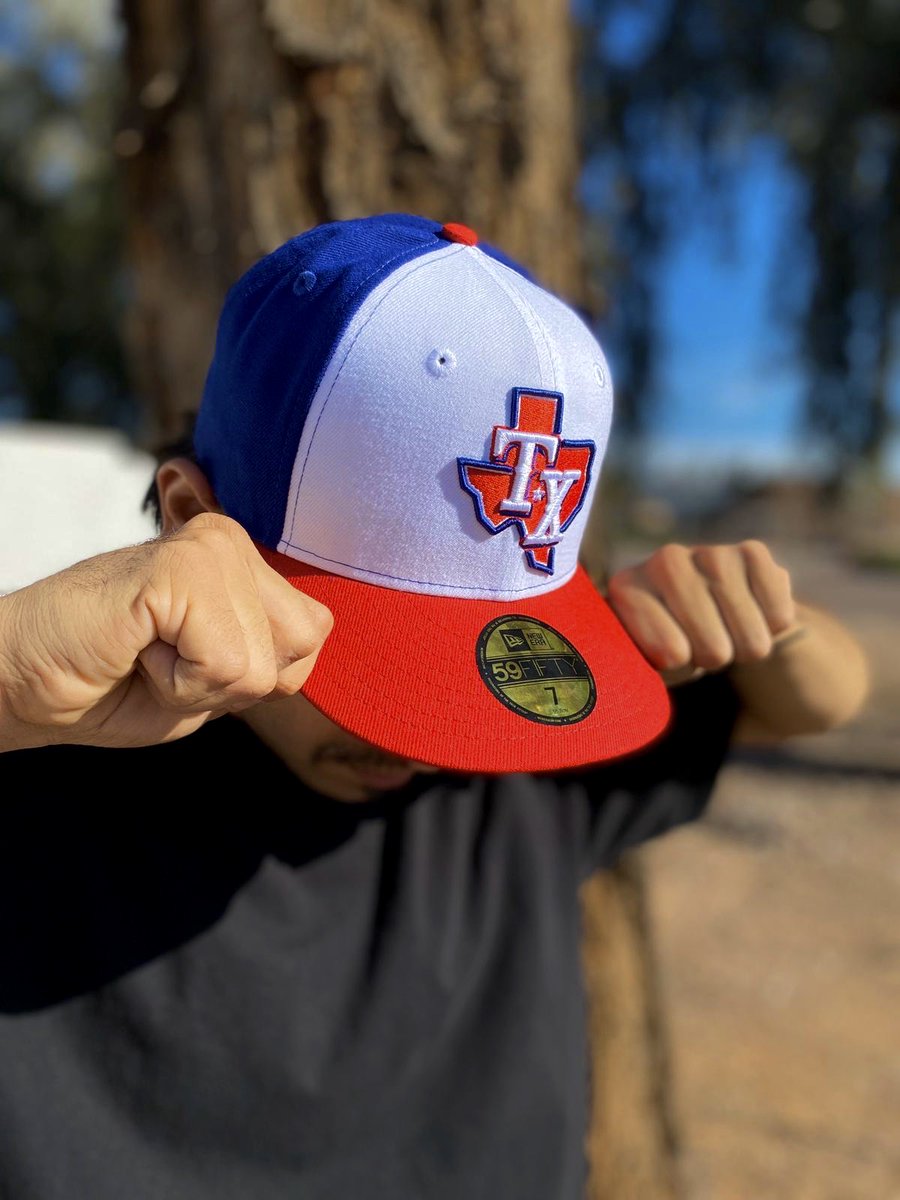 HAT CLUB on X: NOW AVAILABLE!!! 🕚 We've got 3 NEW Custom MLB hats on the  website! Get 'em.before they're gone! Featuring: The Rail 2020 Texas # Rangers ALT logo ⭐, the Rail