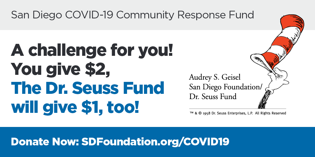 sd_fdn's tweet photo. #COVID19 #SanDiego #SDTogether
https://t.co/NhxDUzRc6t https://t.co/2M1nKCPoXm
