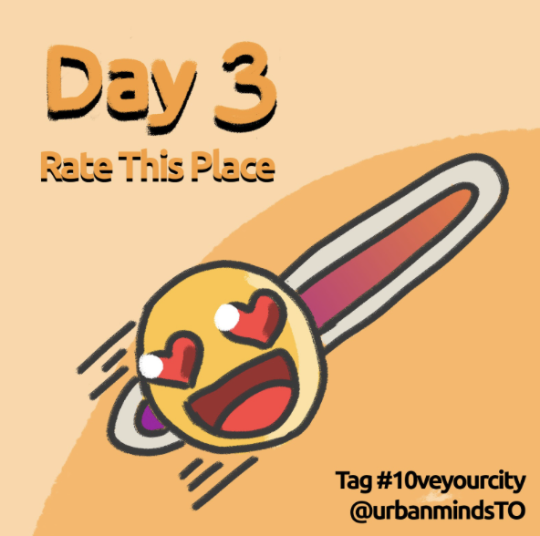 Swipe right, all the way!

Day 3 of #10veyourcity, powered by @ryersonsurp: Rate This Place

Show us a picture of a lovely place you’ve been to in the city or anywhere around the world. Tell us why it’s so memorable and deserves all the (heart-eye emojis).
