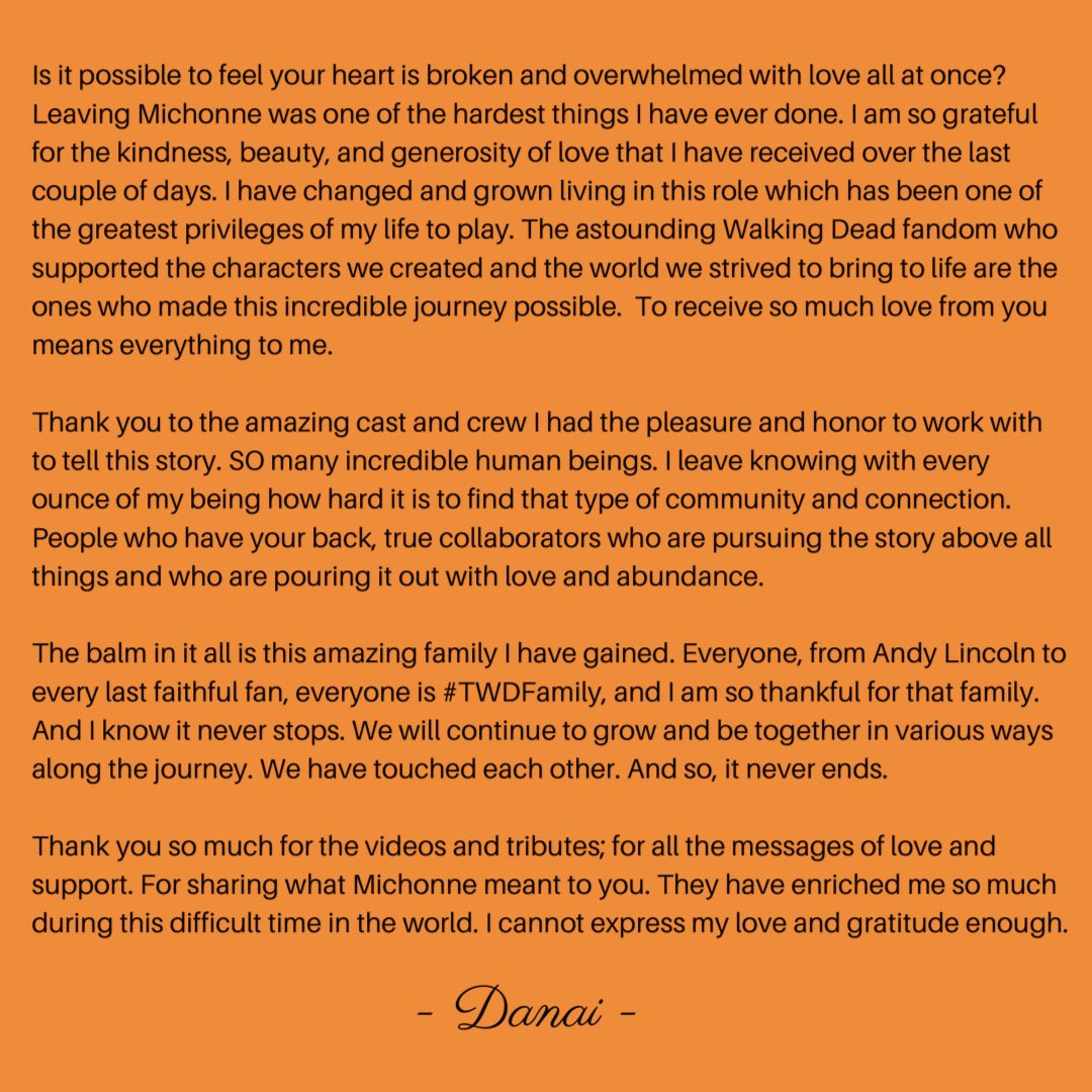 Danai Gurira tweet media