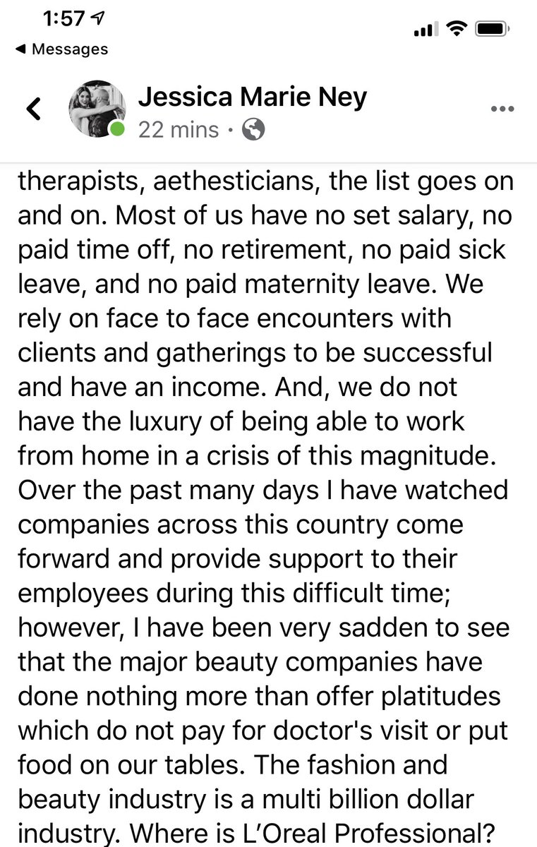twinthingone's tweet photo. Where are you? #COVID19 @LOrealParisUSA @LOrealUSA @EsteeLauder @WellaHairUSA @WellaPro @WellaEducation @OribeHairCare @Redken5thAve @redkenuk shame on you for not taking care of those taking care of you!! https://t.co/Fi8t31saqJ