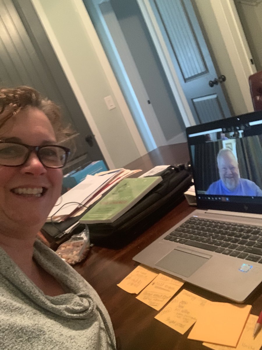 Today’s FCS PLC was awesome! This #remoteteaching situation is bringing us closer together. #sourceofstrength #positivefriends  #mentors #BetterTogether #houghfamily