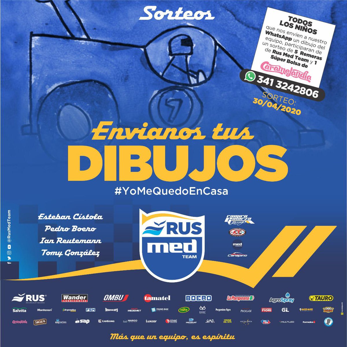 danielperriard's tweet photo. El equipo @RusMedTeam realiza una campaña, para entretener a los niños, con importantes premios 
#YoMeQuedoEnCasa https://t.co/qwW24KrgmF