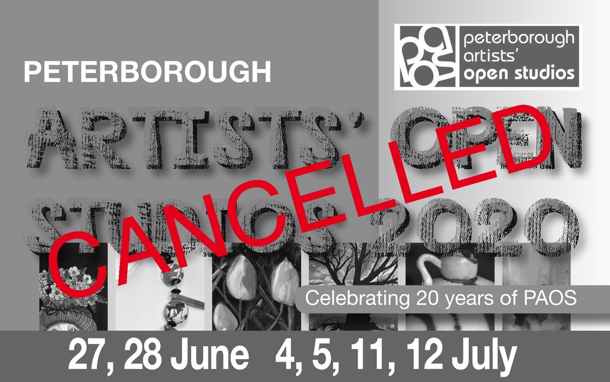20 years of PAOS! Unfortunately the decision has been made to postpone the open studios event weekends until 2021: 26th/27th June, 3rd/4th July &amp; 10th/11th July

Our 2020 artists can still be found in our artists galleries on our website paos.org.uk/artist-search/