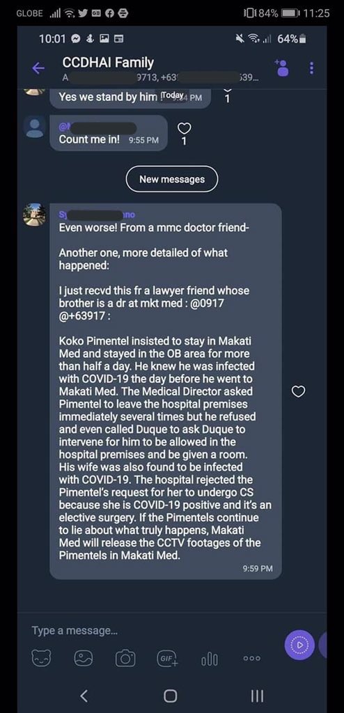zeeheels's tweet photo. I had to take down my previous post as I forgot to cover up the names involved herewith. So here. I’m sharing the receipts again.

Untold story ft. Koko Pimentel.

#KokoResignNow 
#Kokoresign https://t.co/Q58rRn9Urx