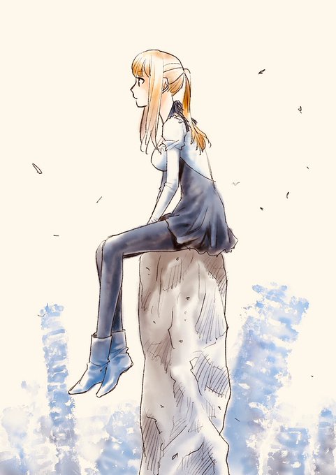 今日は早めに寝むことにしよ〜と、その前にちょっとラクガキなど(^^;;

おやすみなさい 