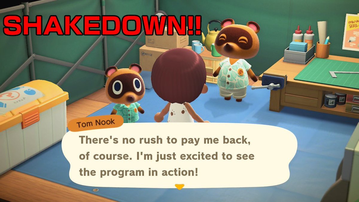 “How are those miles? No, no, don’t worry about paying me back. I’m just asking.”   #AnimalCrossingNewHorizon