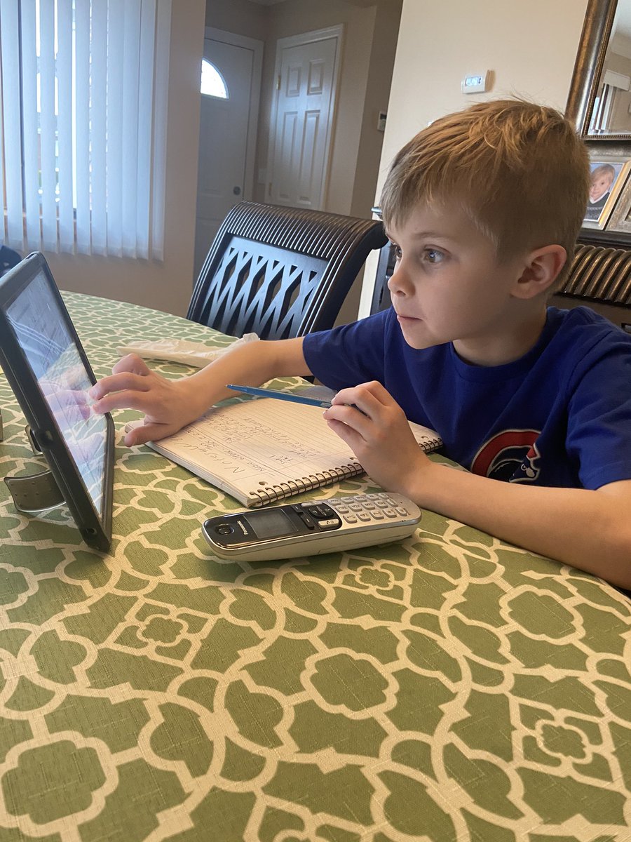 House call from <a href="/Maureenbodson/">Maureen</a> to go over his feature article. Richard loved get some one on one attention.   <a href="/Jackson_Ave/">Jackson Ave School</a> #MineolaProud