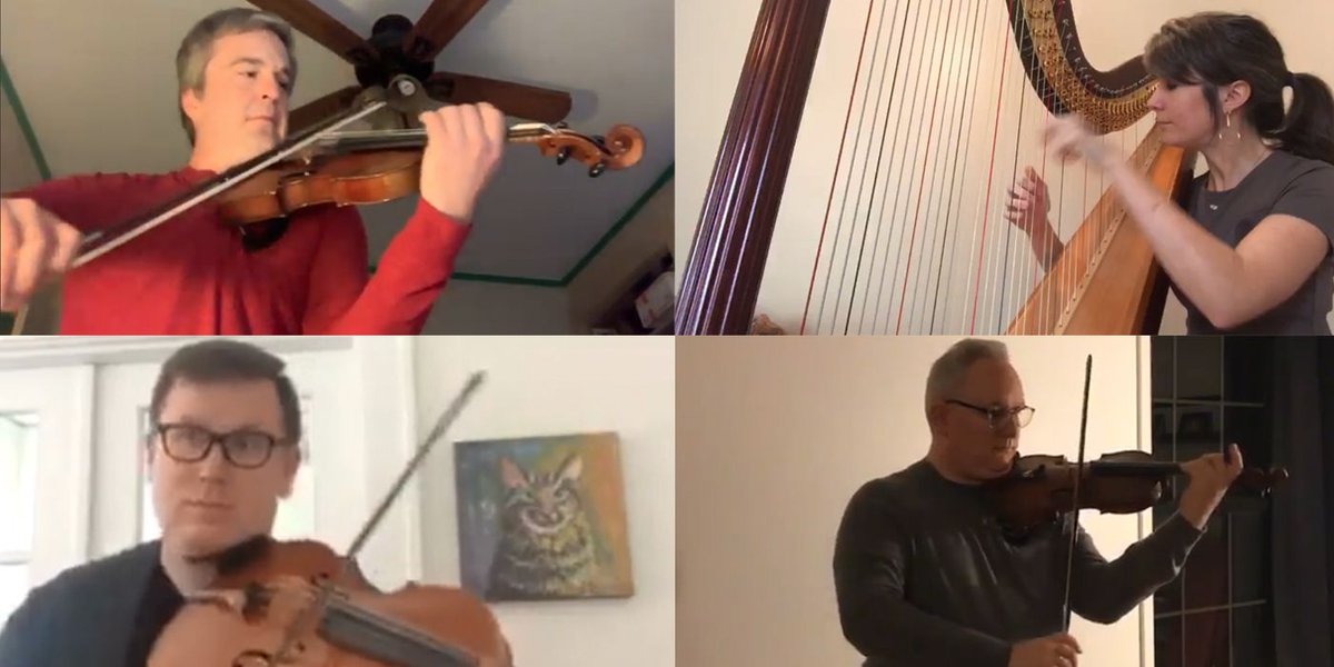 sunypotsdam1816's tweet image. .@TheCraneSchool alum Tim MacDuff '14 with the @ARSymphony Orchestra has brought joy and comfort to fellow classical music lovers with their "Bedtime with Bach" series! wapo.st/2WJNlGC 🎼 #SUNYPotsdamAlum #MakeItCrane