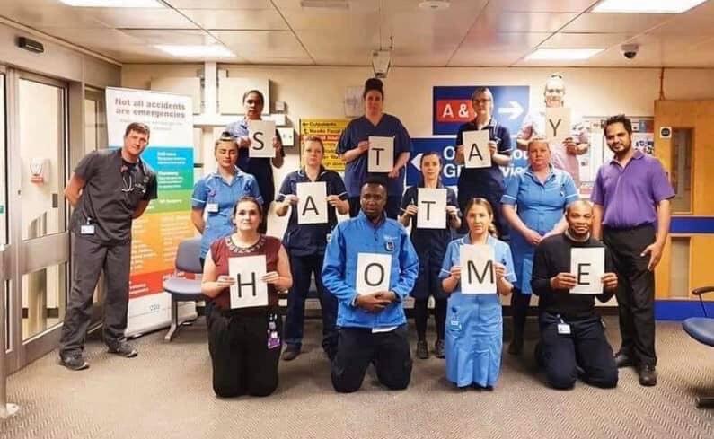 My wonderful Urgent Care staff <a href="/KettGeneral/">Kettering General Hospital</a> have a message for all of you ...